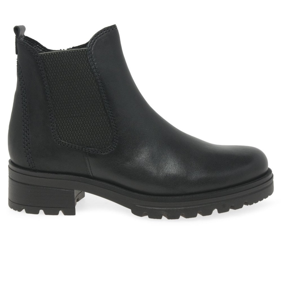 Gabor Noir | Bottines Exclusives Pour Femmes Sallis